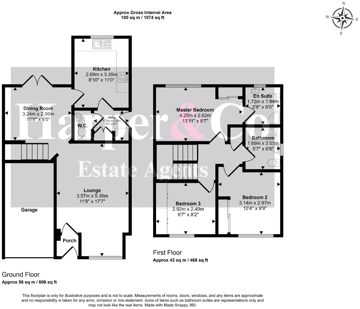 Rosslyn Court, Lower Hartburn, Stockton-On-Tees, TS18 3UD floorplan