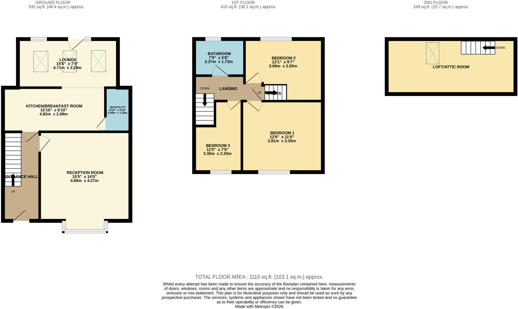 Primula Street, Bolton, BL1 floorplan