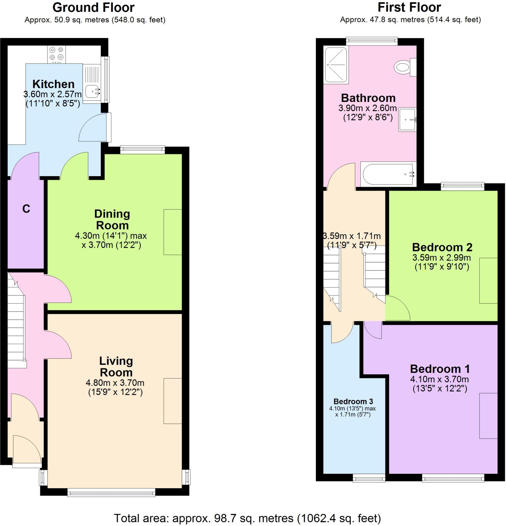 Virginia Street, Southport, PR8 floorplan