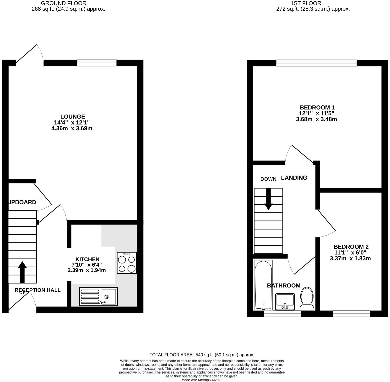 Cambridge Road, Melbourn floorplan