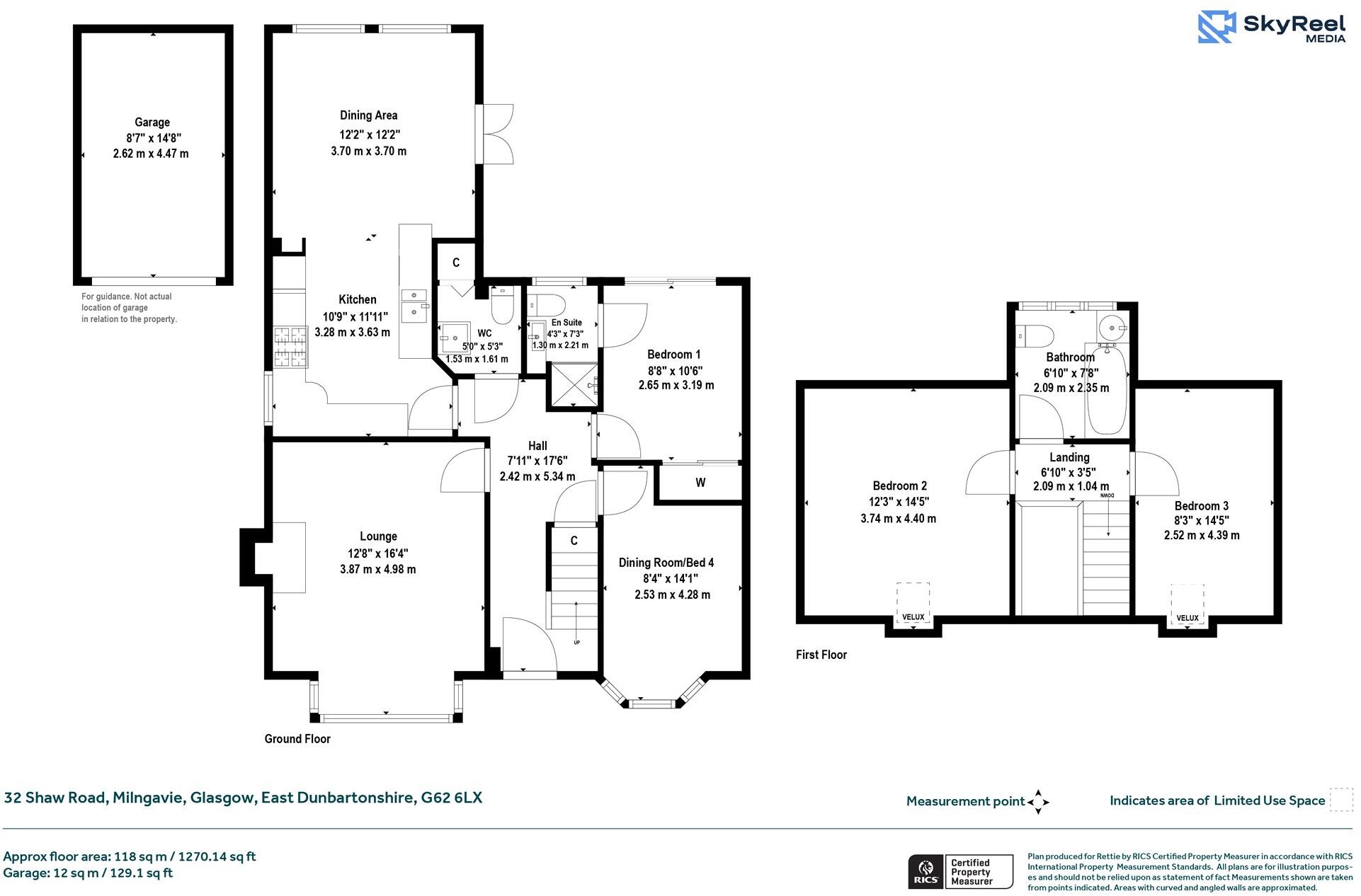 Shaw Road, Milngavie floorplan