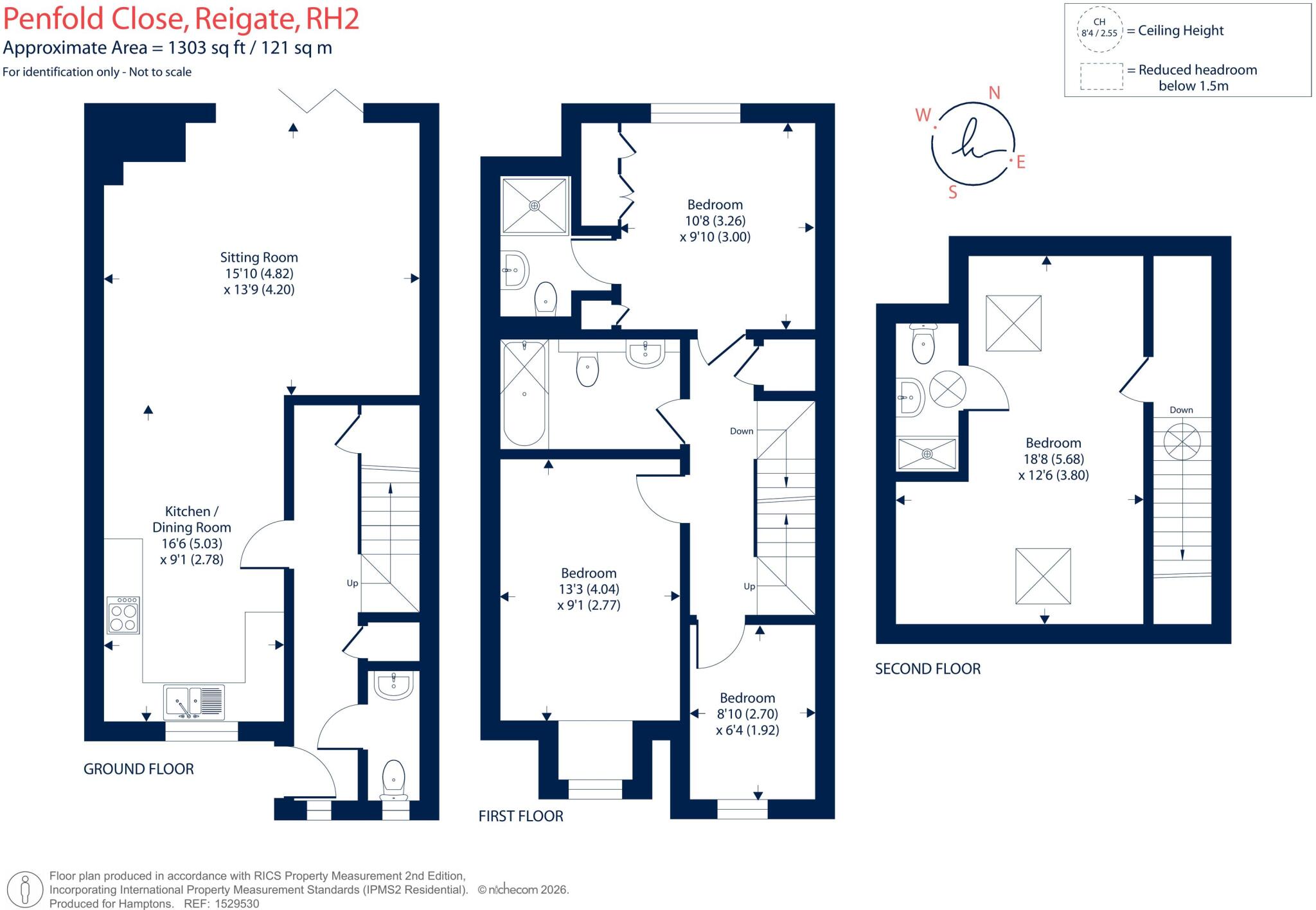 Penfold Close Reigate RH2 floorplan