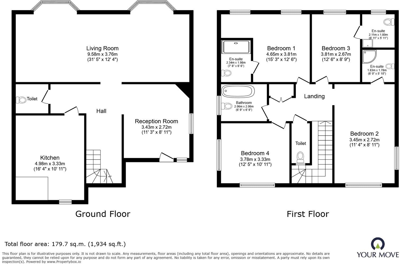 The Goffs, Eastbourne, East Sussex, BN21 floorplan
