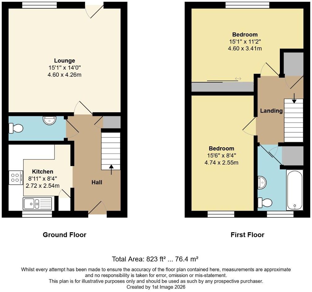 Bateson Way, Barnham, Bognor Regis, West Sussex, PO22 0FL floorplan