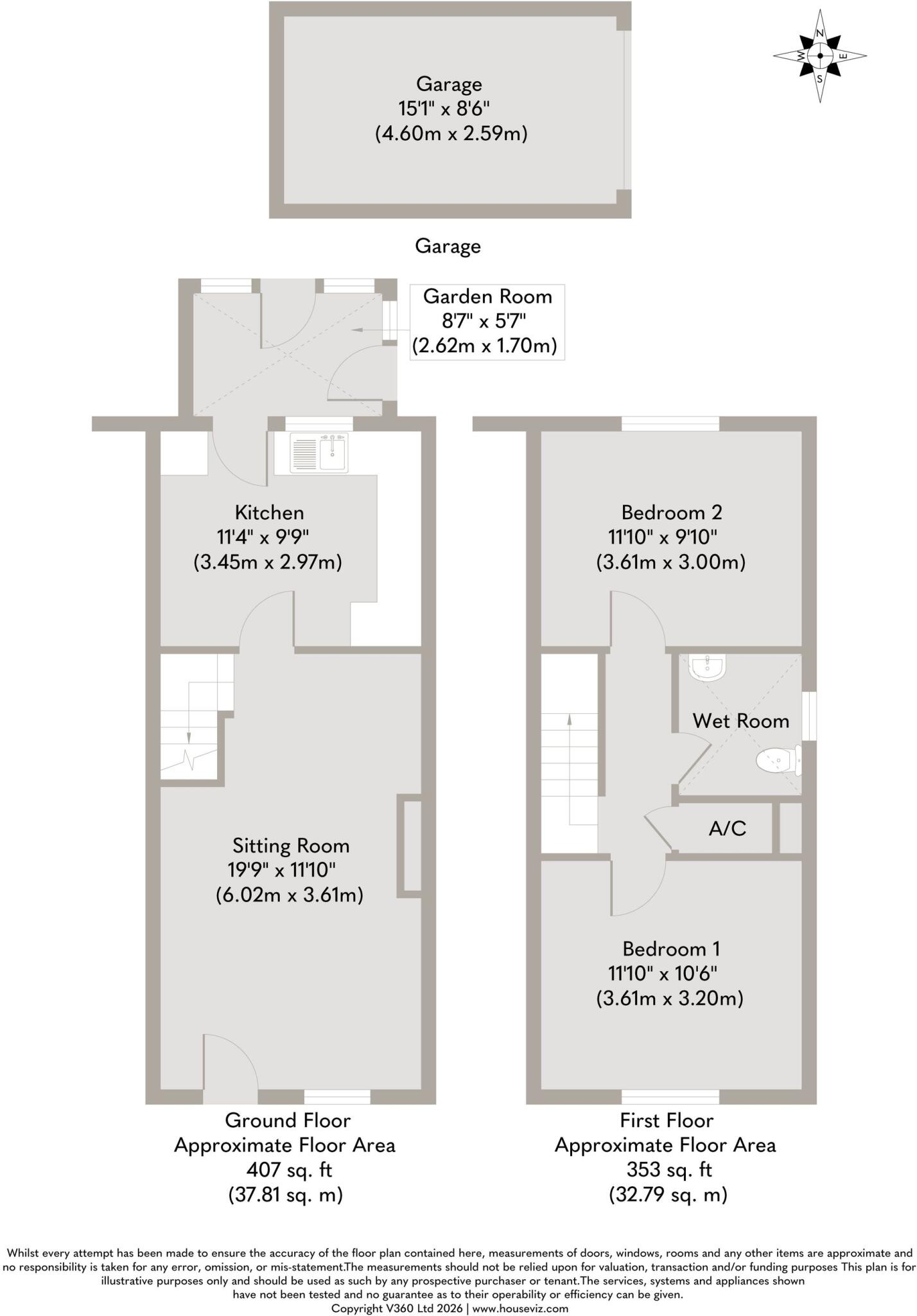 Charming Village Cottage in Ingoldisthorpe floorplan