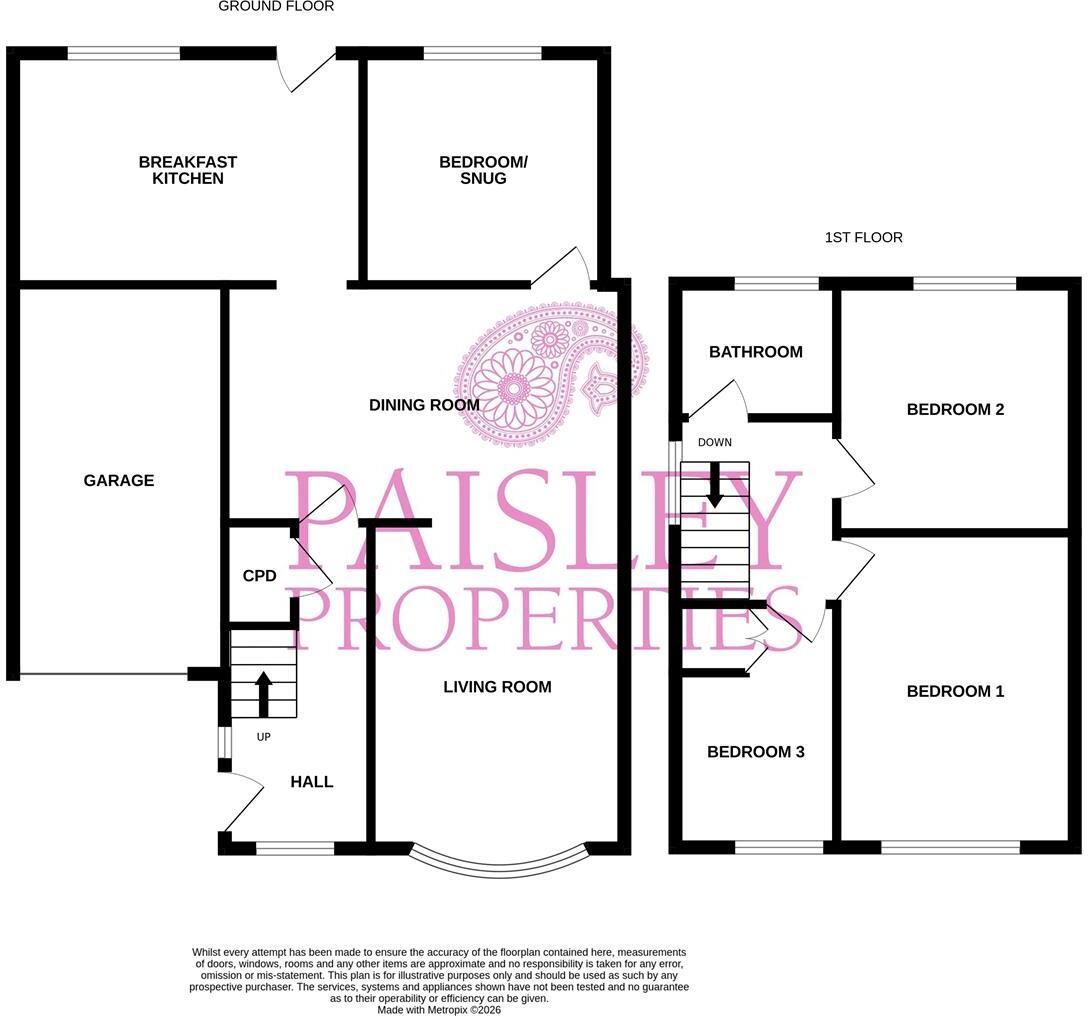 Highfield Crescent, Overton, Wakefield, WF4 4RA floorplan