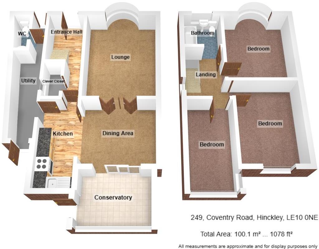Coventry Road, Hinckley floorplan