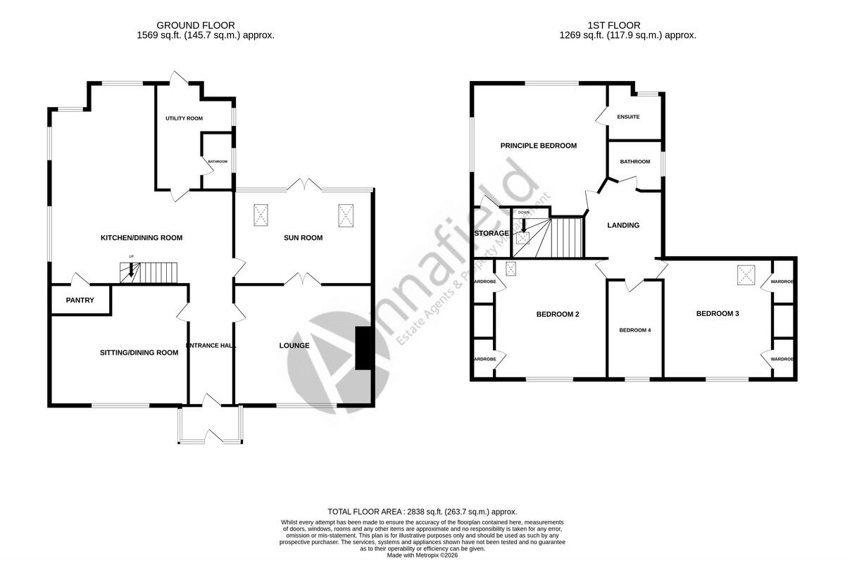 London Street, Huntingdon, PE29 floorplan