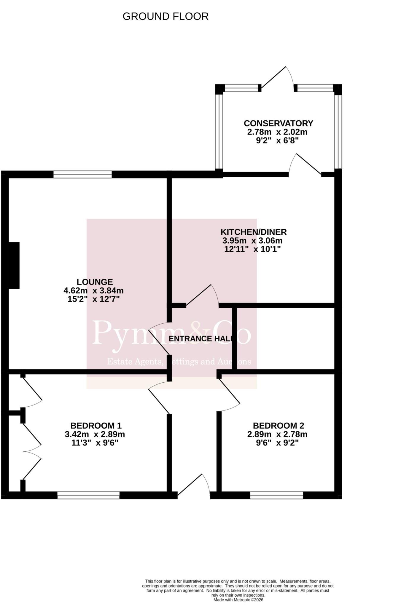Merlin Avenue, Sprowston floorplan