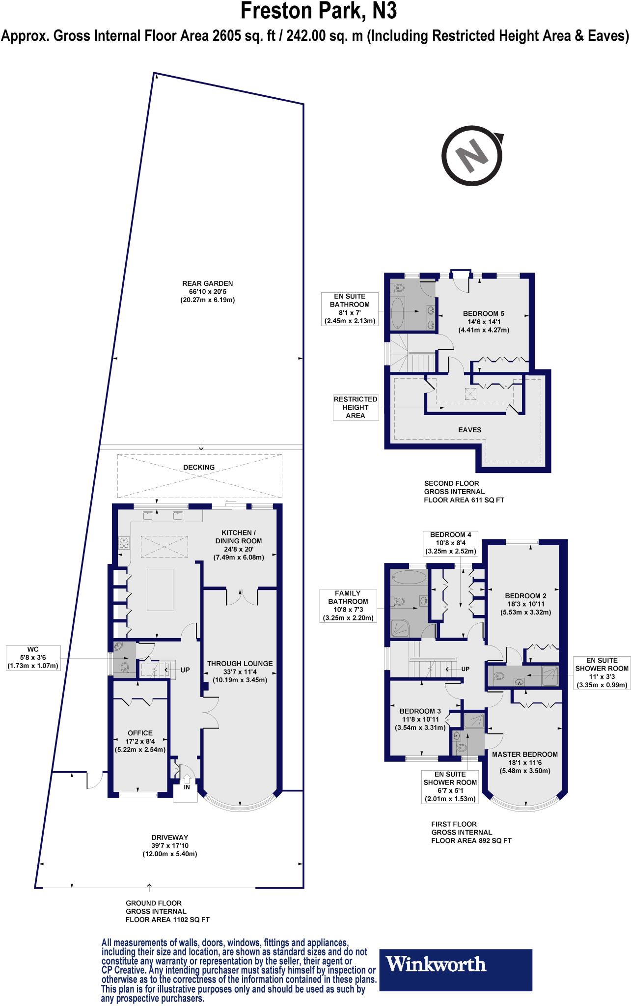 Freston Park, Finchley, London, N3 floorplan