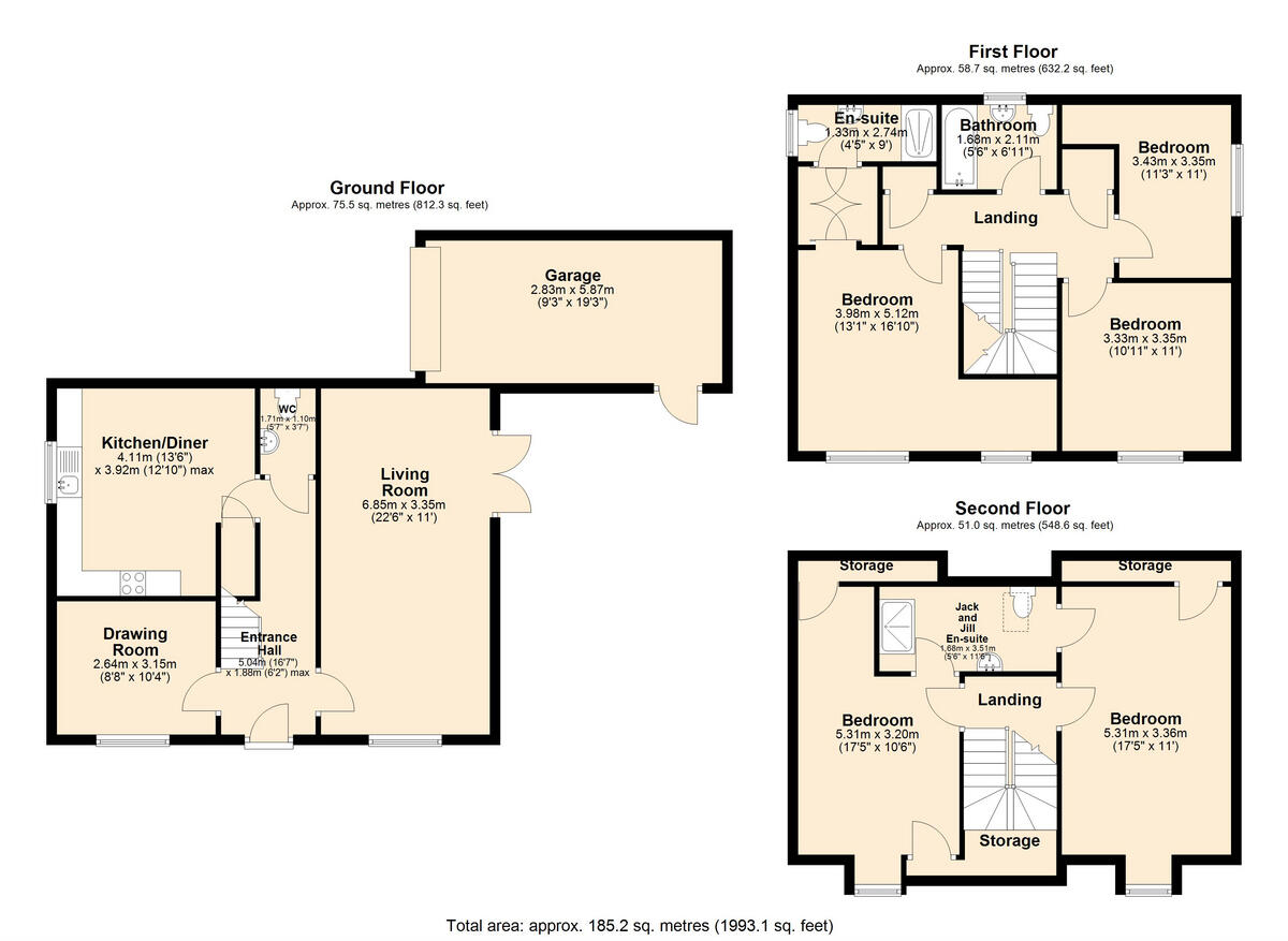 Candlin Way, Lawley, Telford, TF4 floorplan