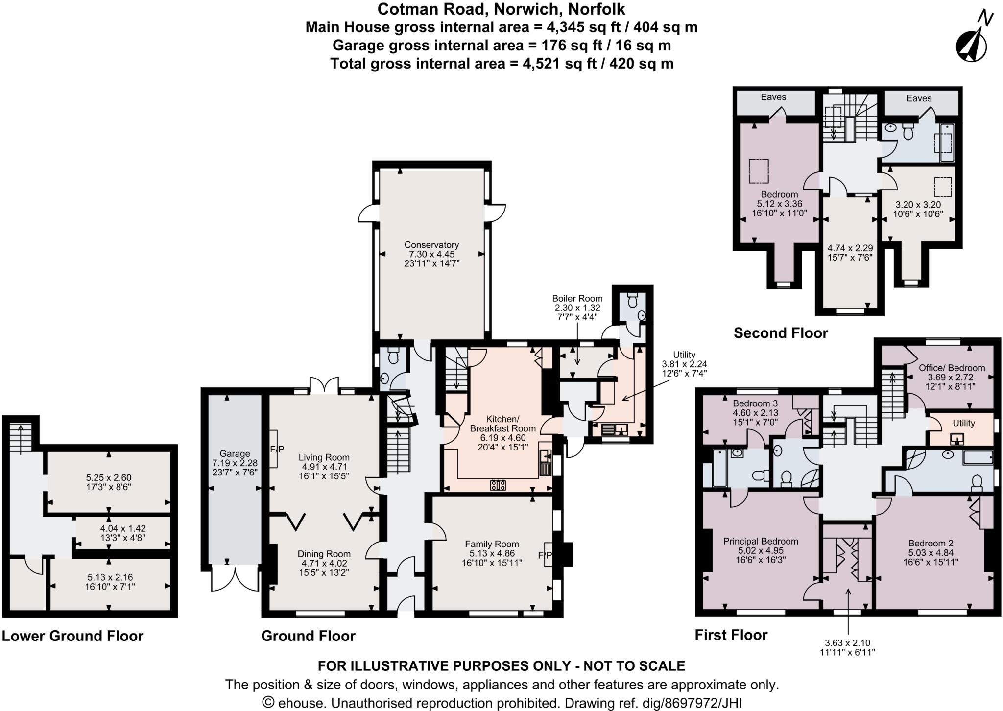 Cotman Road, Norwich, Norfolk, NR1 floorplan