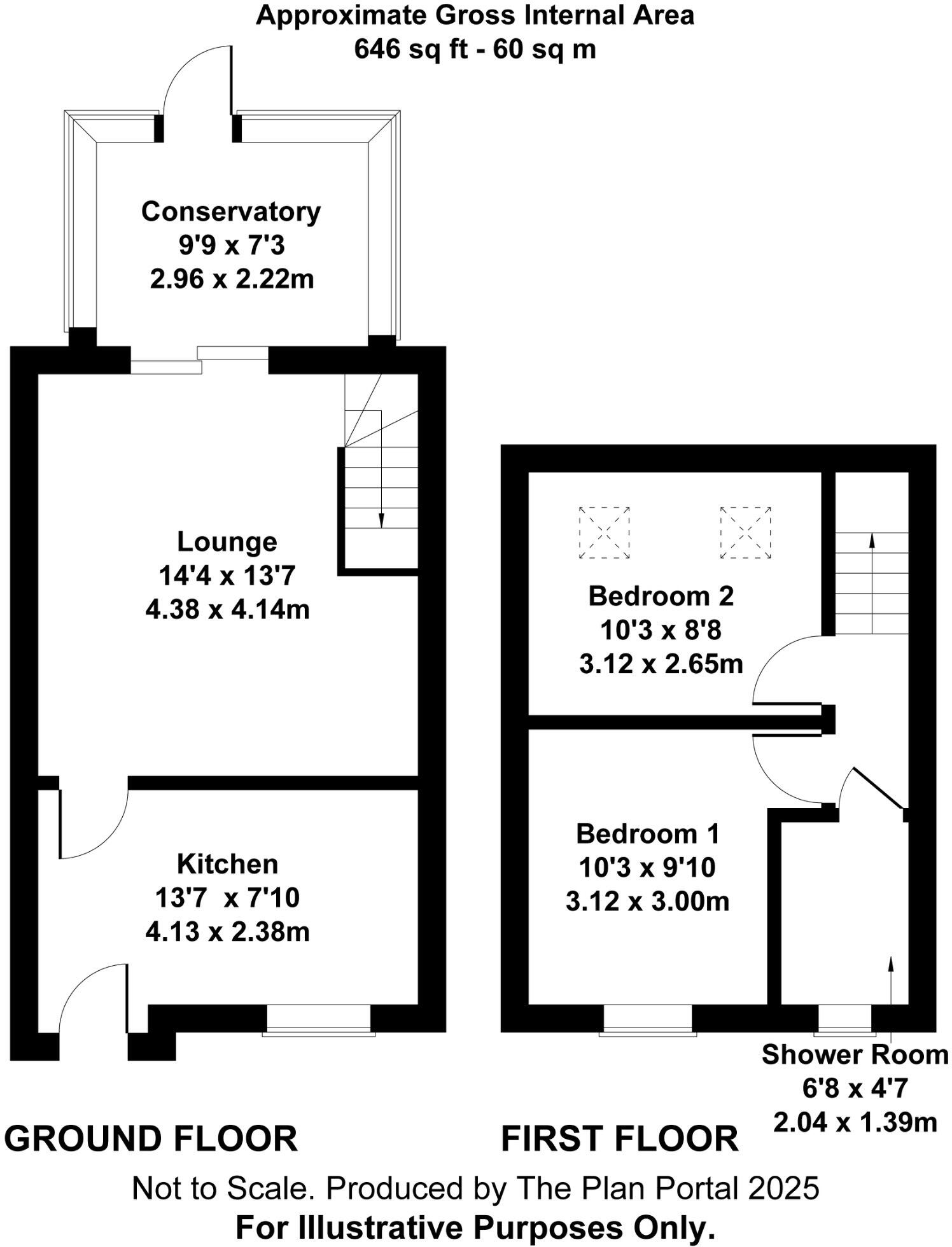Westfield, Radstock floorplan