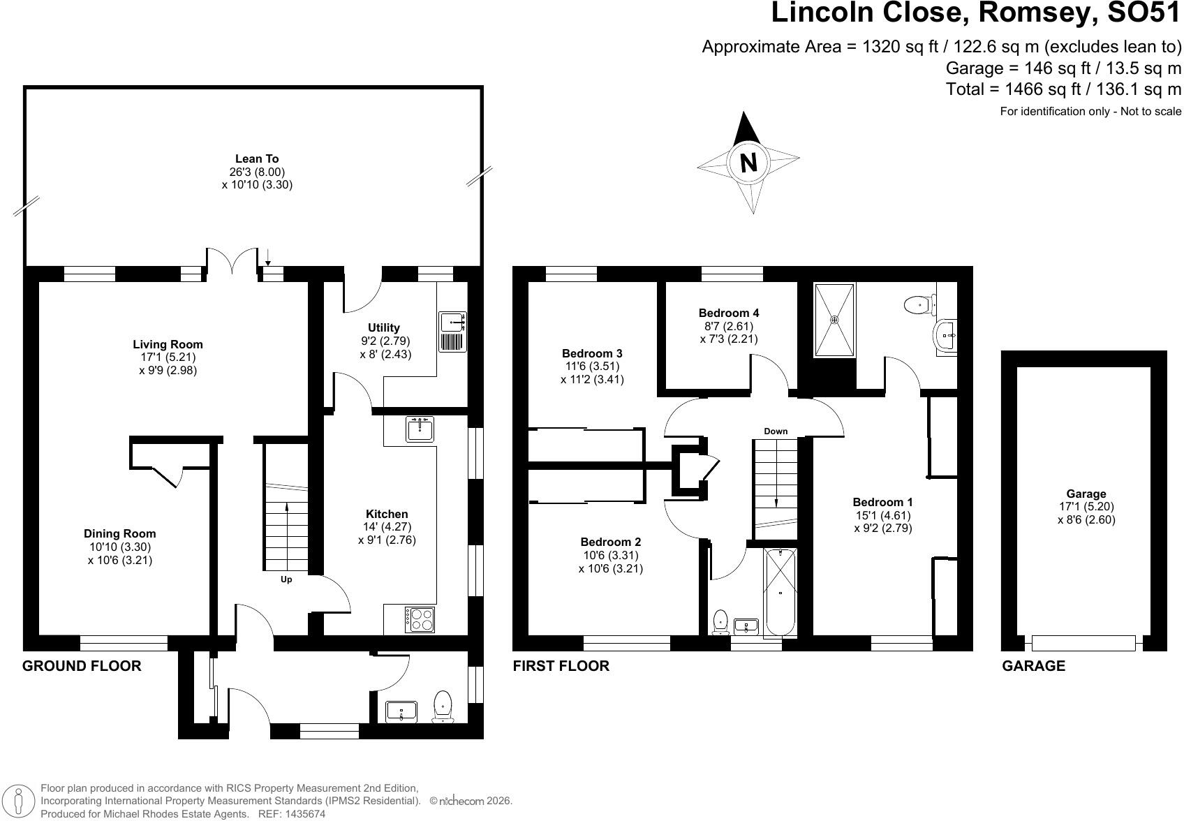 Lincoln Close, Romsey, Hampshire floorplan