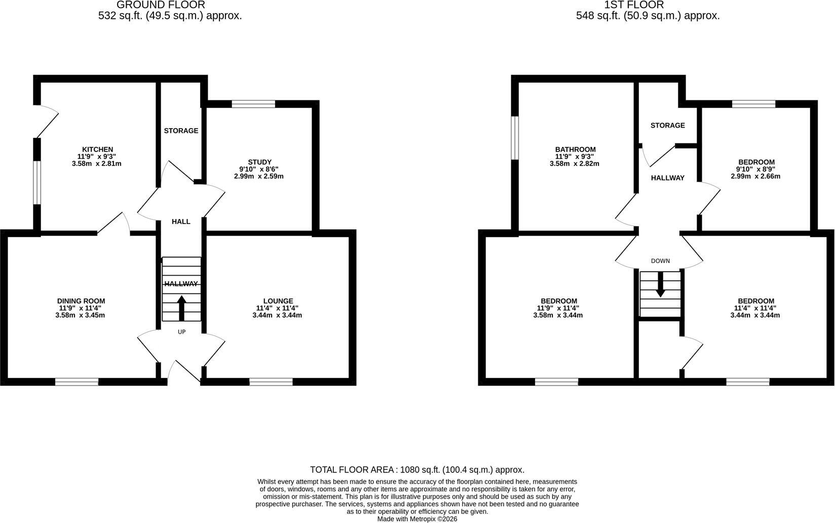 Lounts Crescent, Great Easton, Market Harborough floorplan