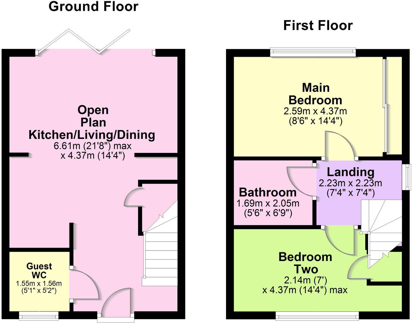 Florence Grove, Market Harborough, LE16 9NY floorplan