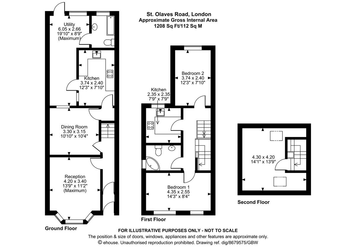 St Olaves Road, London floorplan