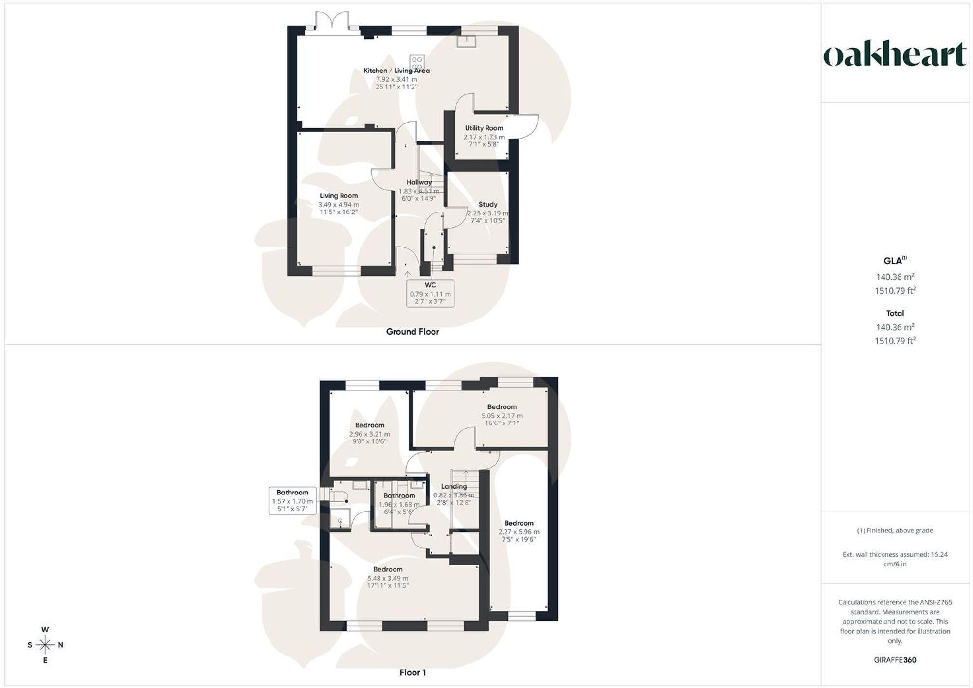 Foundry Lane, Copford, CO6 floorplan