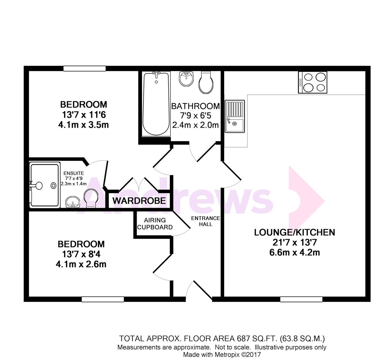 Regency Square, Tryes Road, Cheltenham, GL50 floorplan