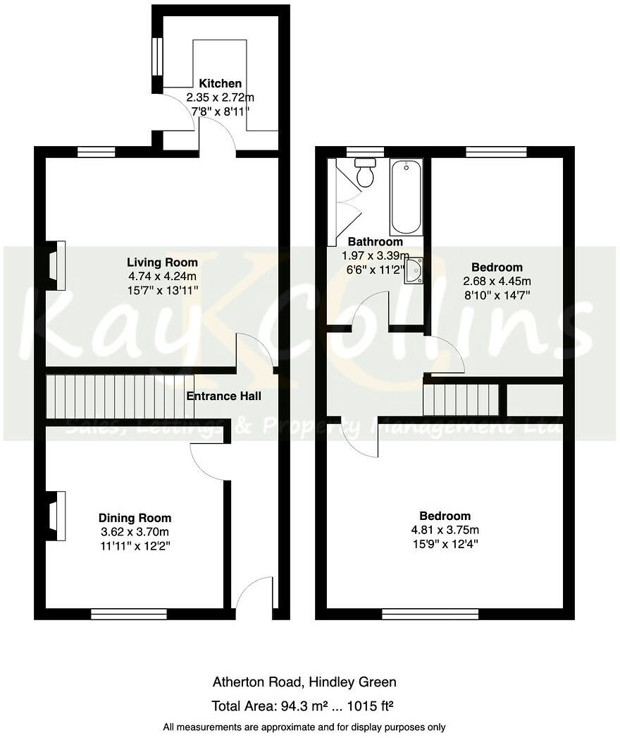 Atherton Road , Hindley floorplan