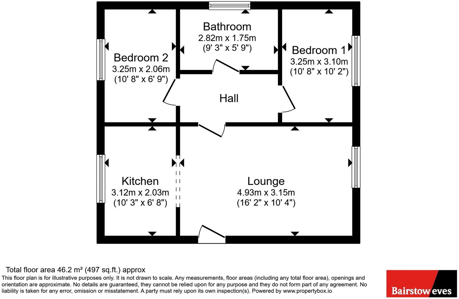 Blythe Road, Coleshill, Birmingham, Warwickshire, B46 floorplan