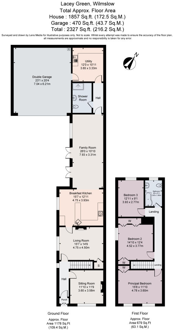 89, Lacey Green, Wilmslow, Cheshire, SK9 floorplan