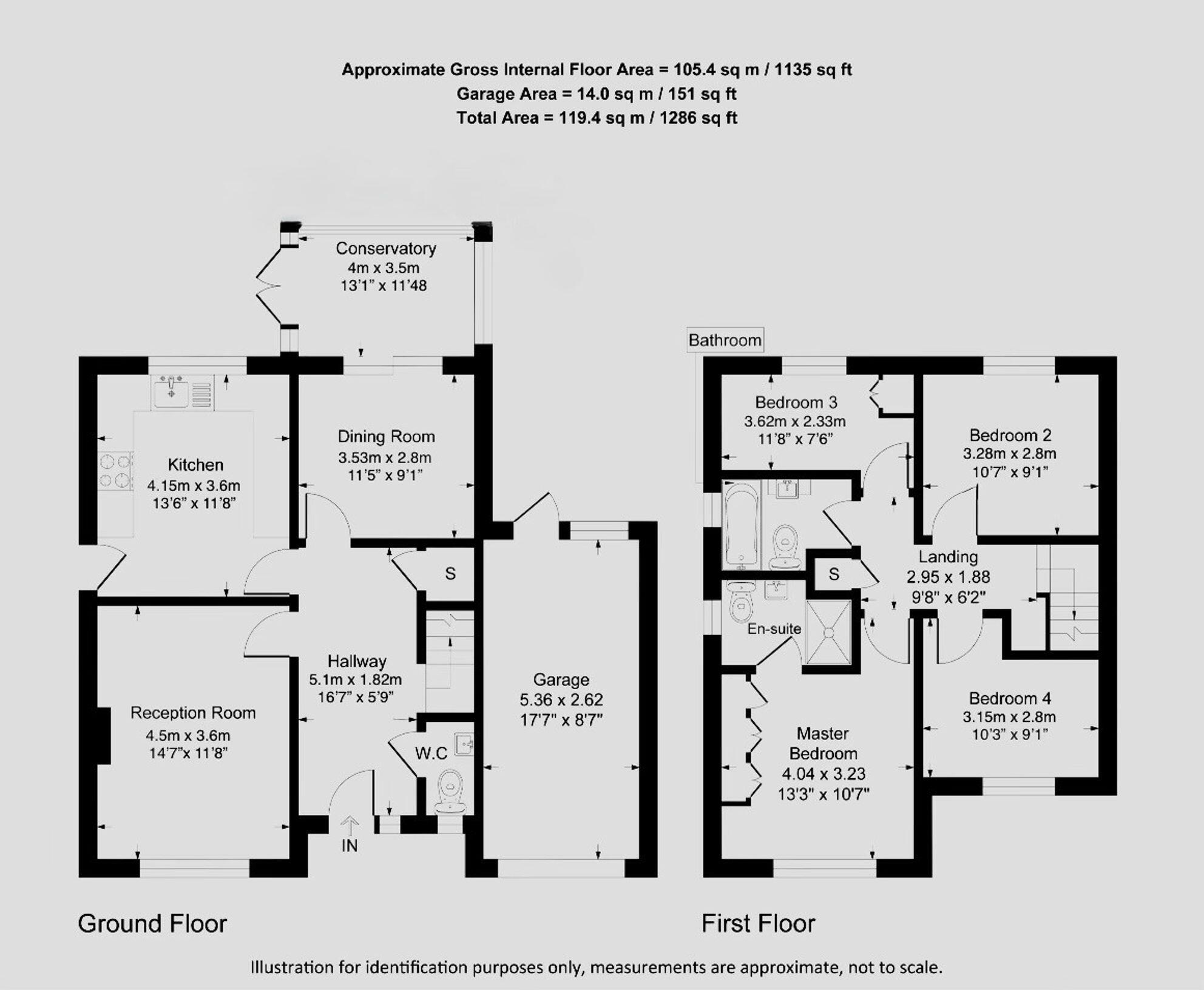 Heron Close, Blackburn, BB1 floorplan
