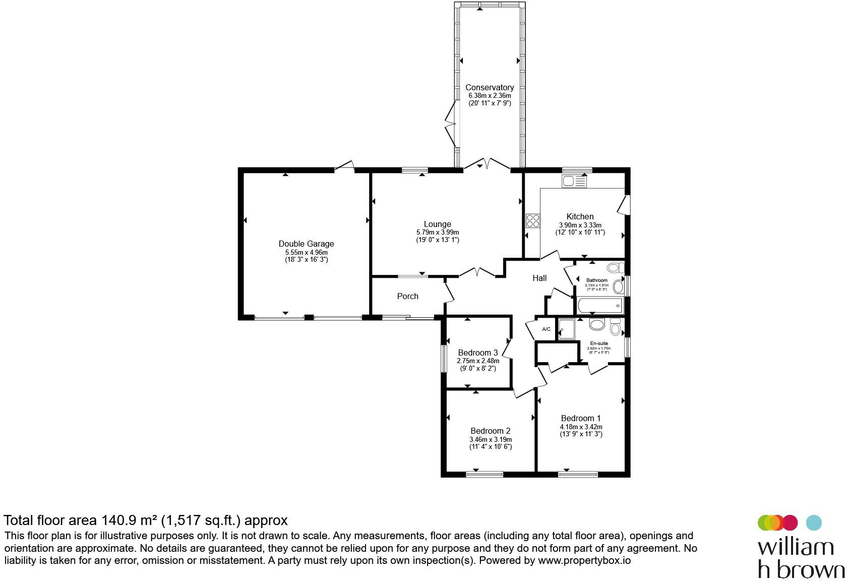 Farrier Way, Spalding floorplan