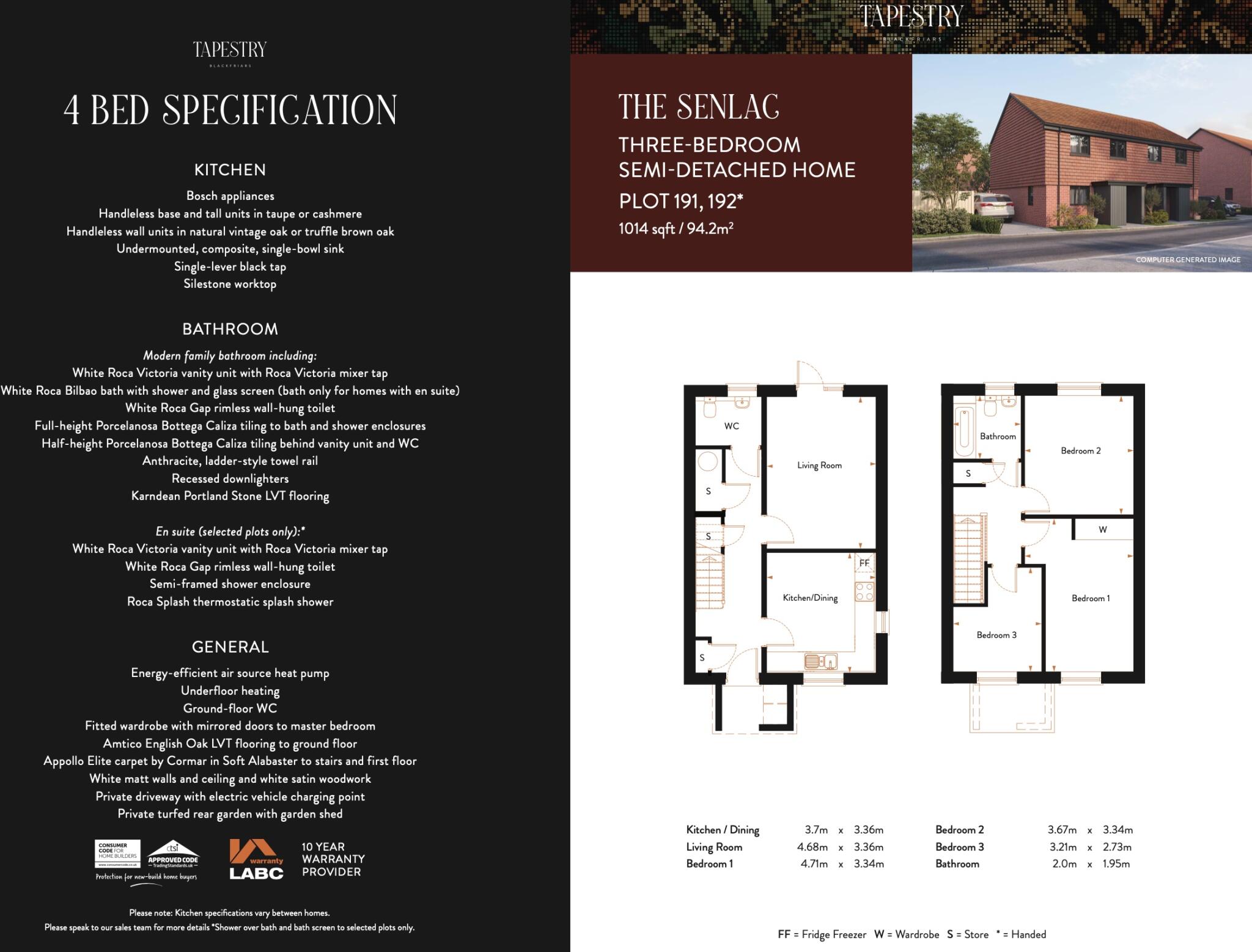 Tapestry, Battle, East Sussex floorplan