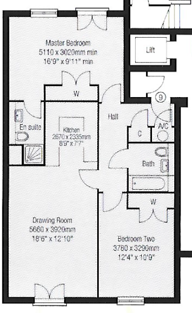 Montpelier Road, Ealing W5 floorplan