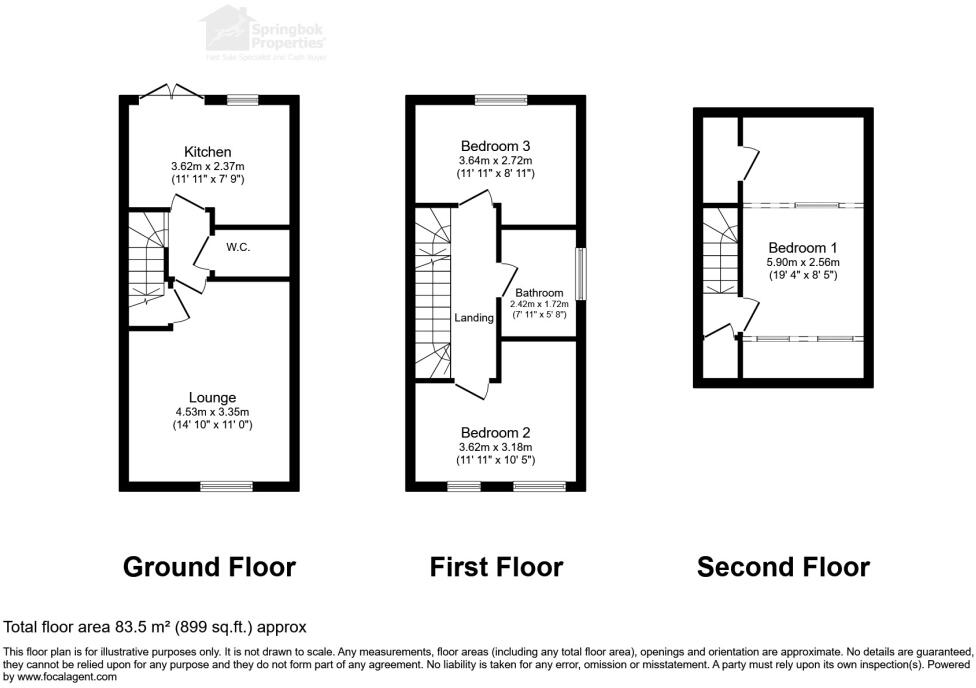 Furnace Close, North Kesteven District, Lincolnshire floorplan