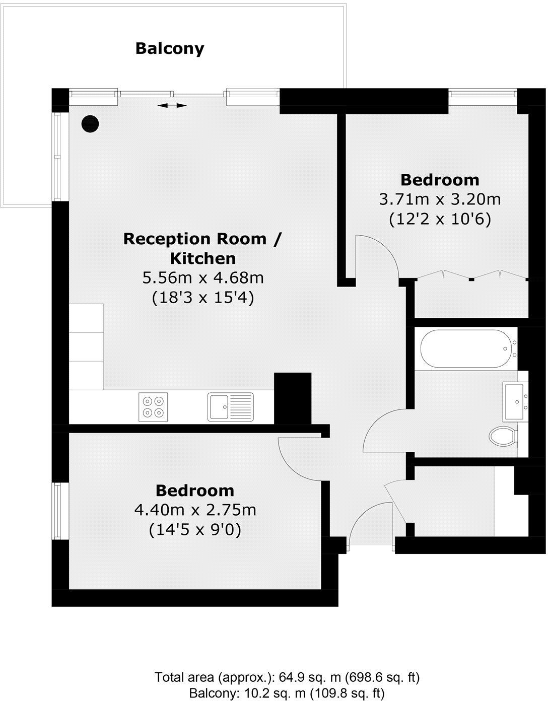 Pegler Square, Kidbrooke Village, London, SE3 floorplan