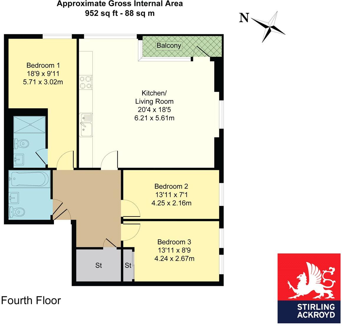 Amelia Street, London, SE17 floorplan