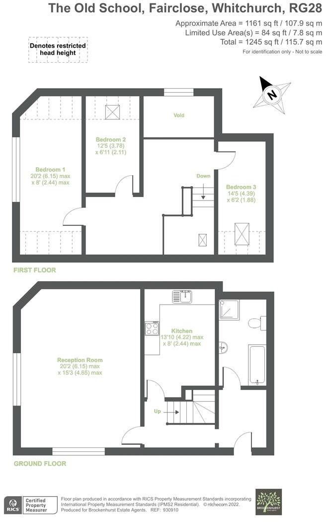 The Old School,Fairclose,WHITCHURCH floorplan