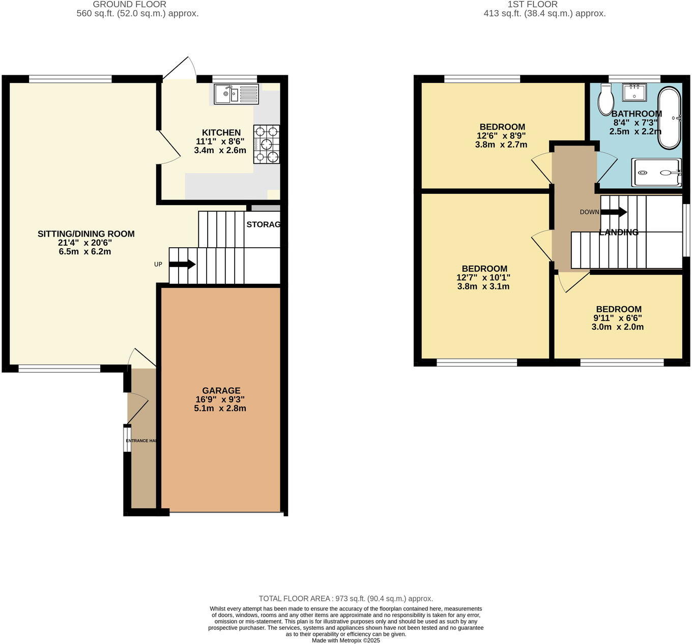 20, Fallow Fields Drive, Reddish Vale, Stockport, SK5 6XT floorplan