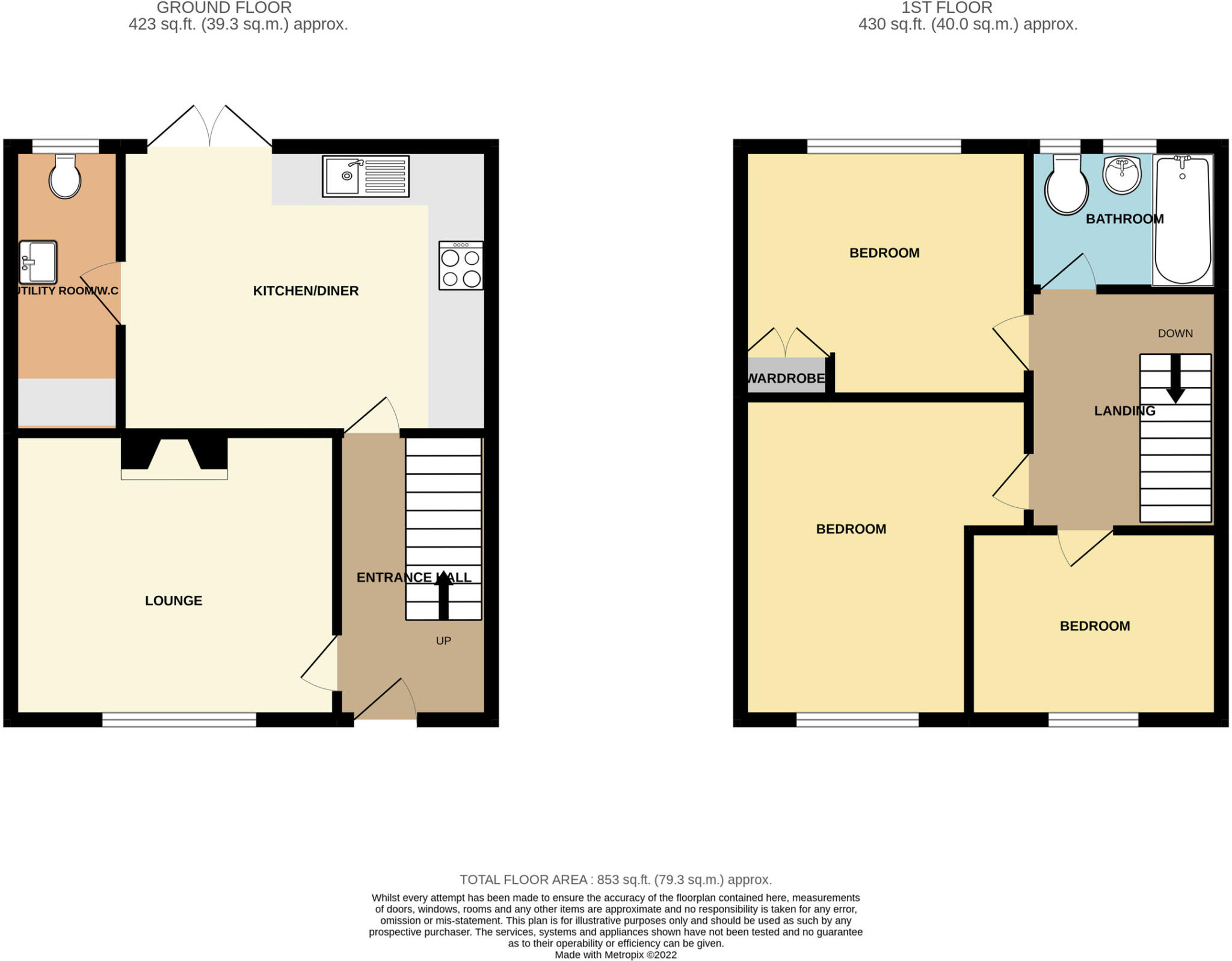 Herdborough Road, Eastfield, Scarborough, North Yorkshire floorplan