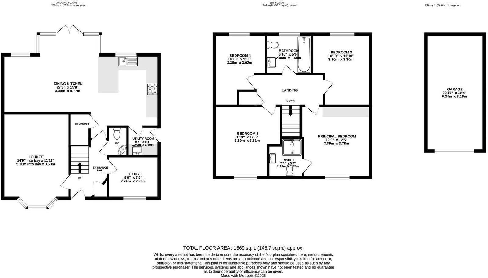 Primrose Way, Wilmslow, Cheshire, SK9 4EF floorplan