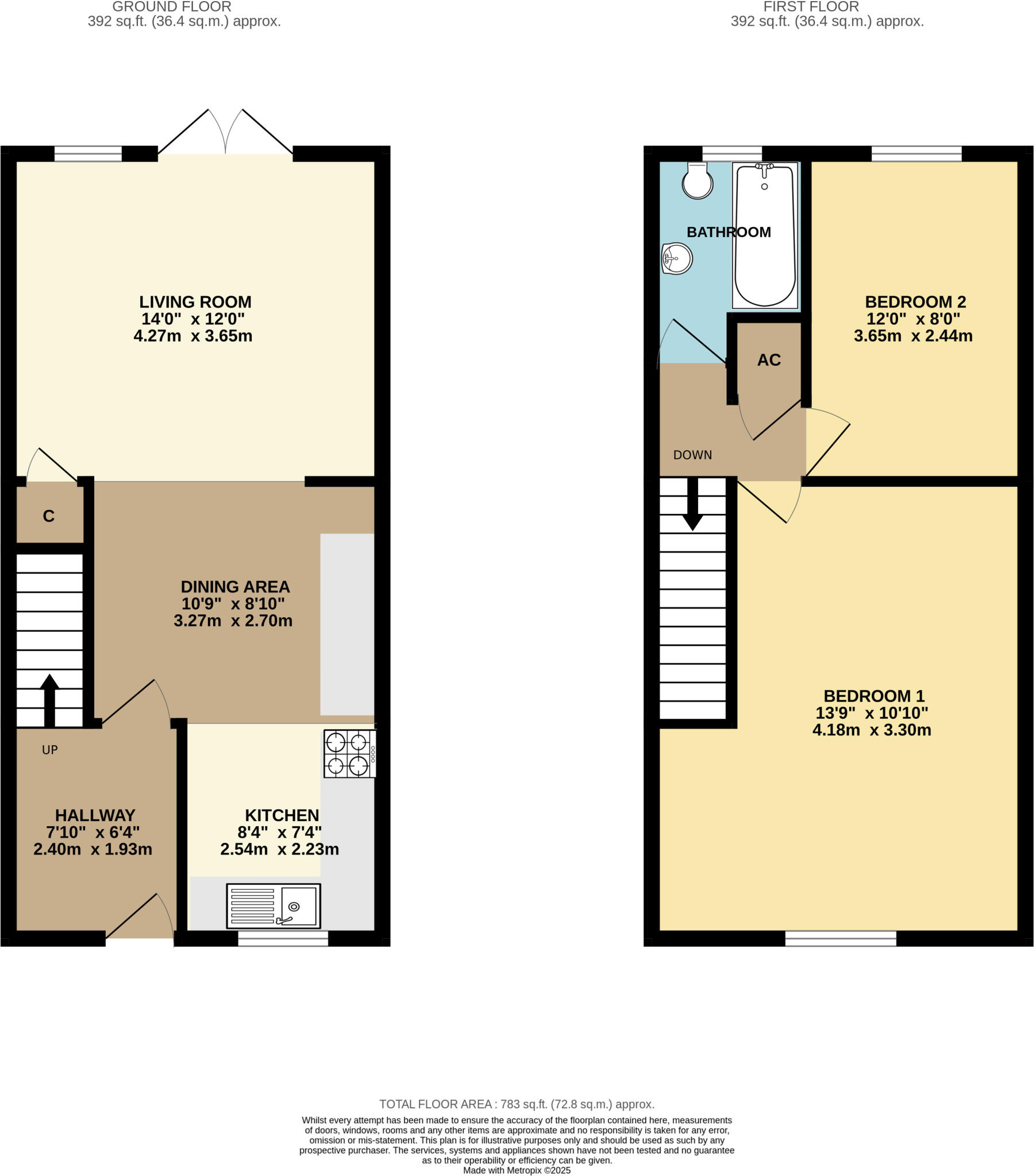 Bishops Green, Wiveliscombe, Taunton, Somerset, TA4 floorplan
