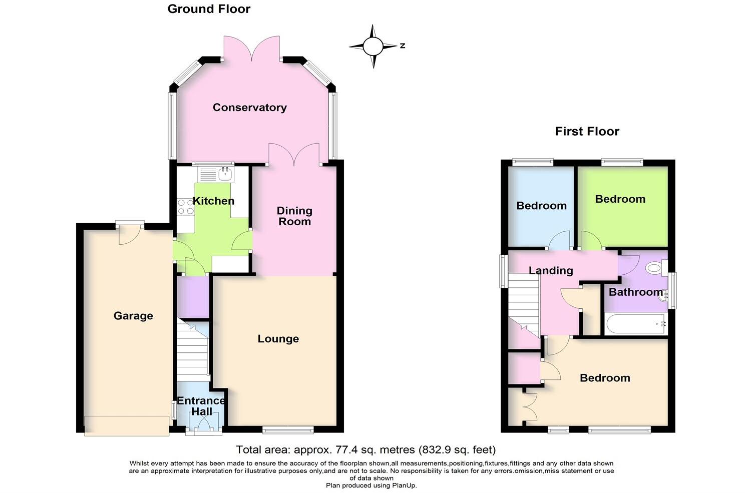 Cresswell Close, Callands, WA5  9UA floorplan