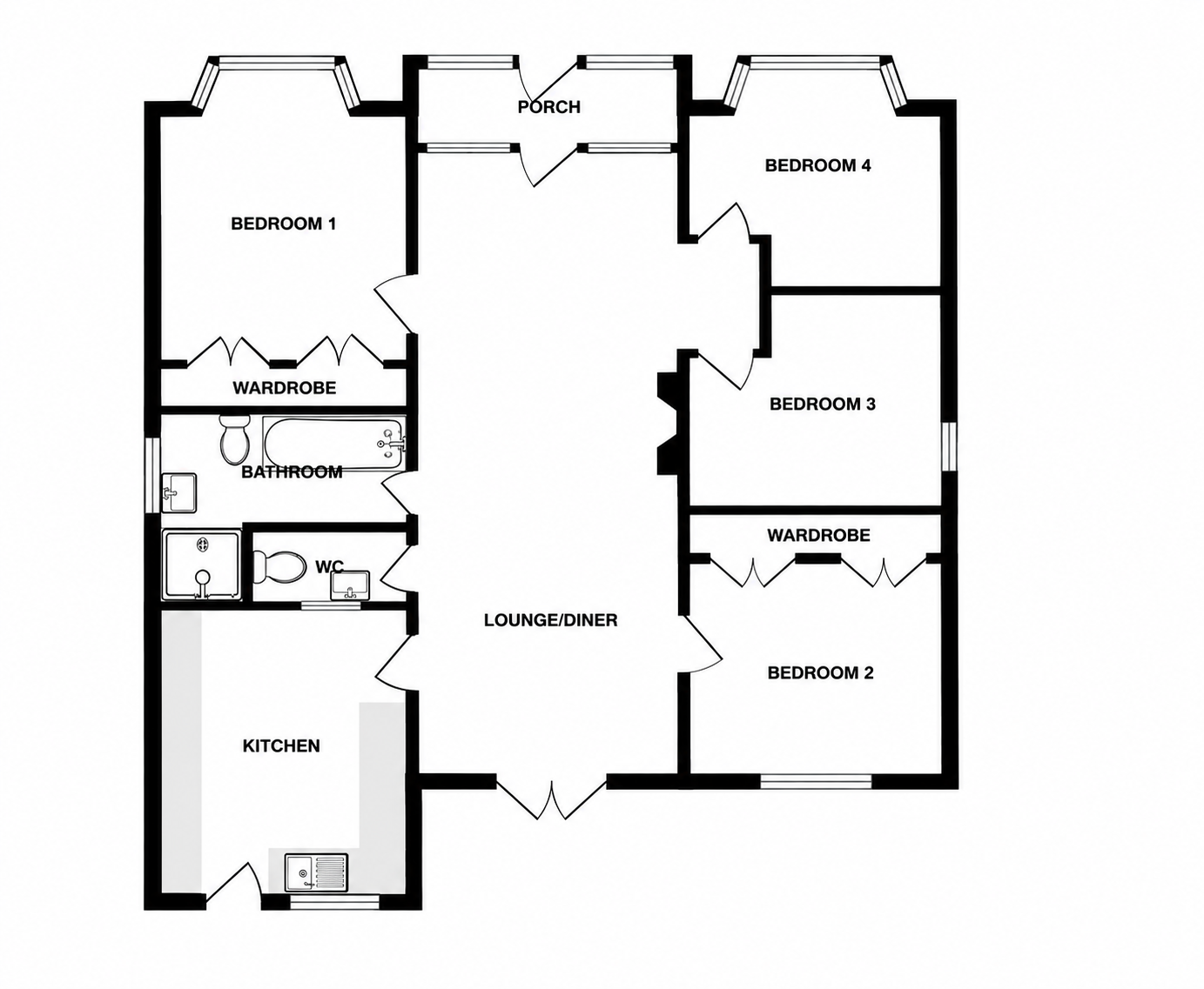 Preston Road, Holland on sea, CO15 5JX floorplan