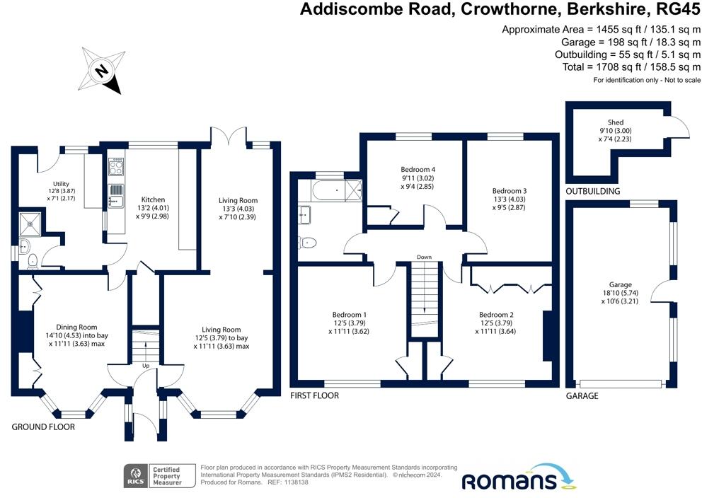 Addiscombe Road, Crowthorne, Berkshire floorplan