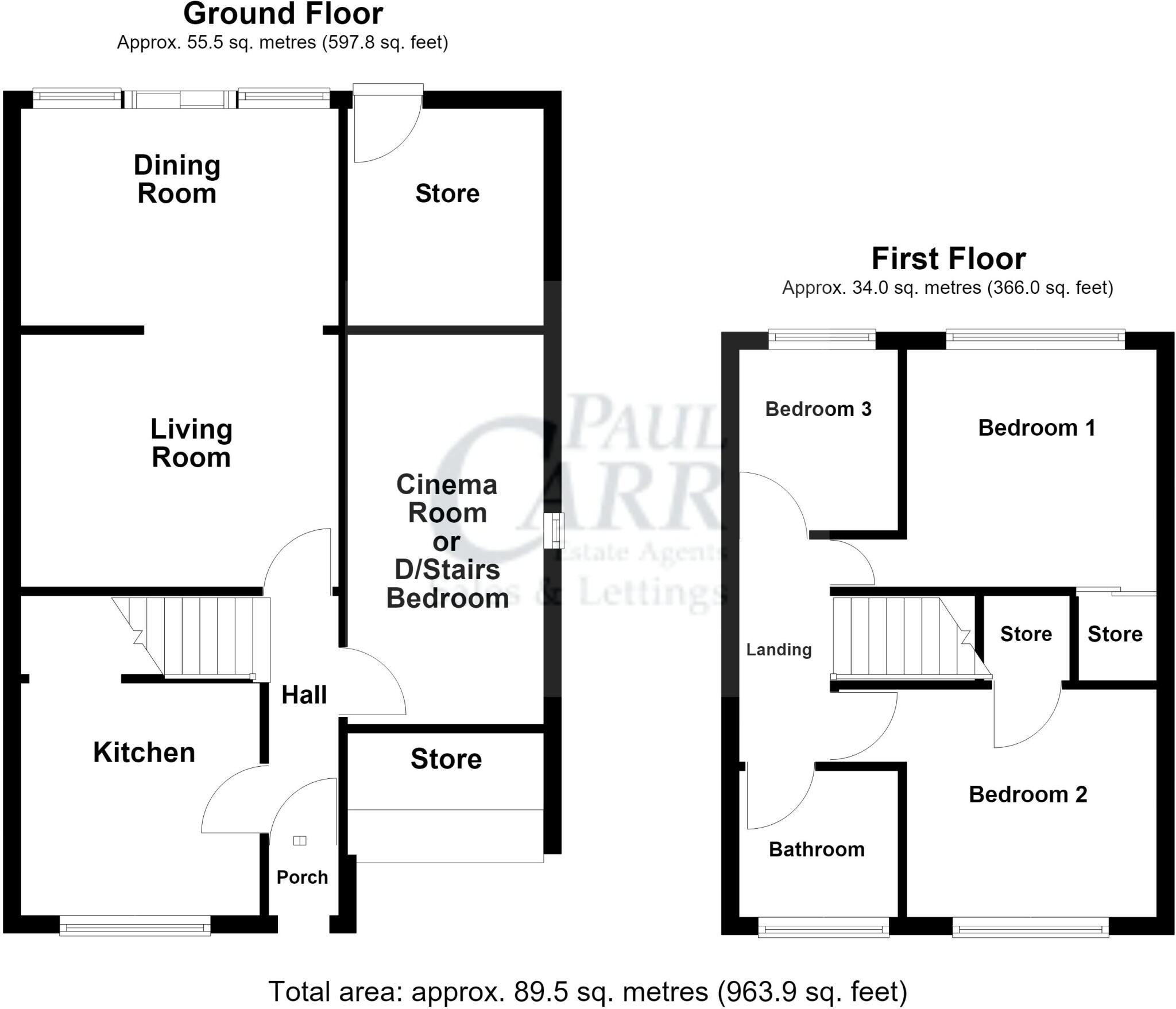 Langholm Drive, Heath Hayes floorplan