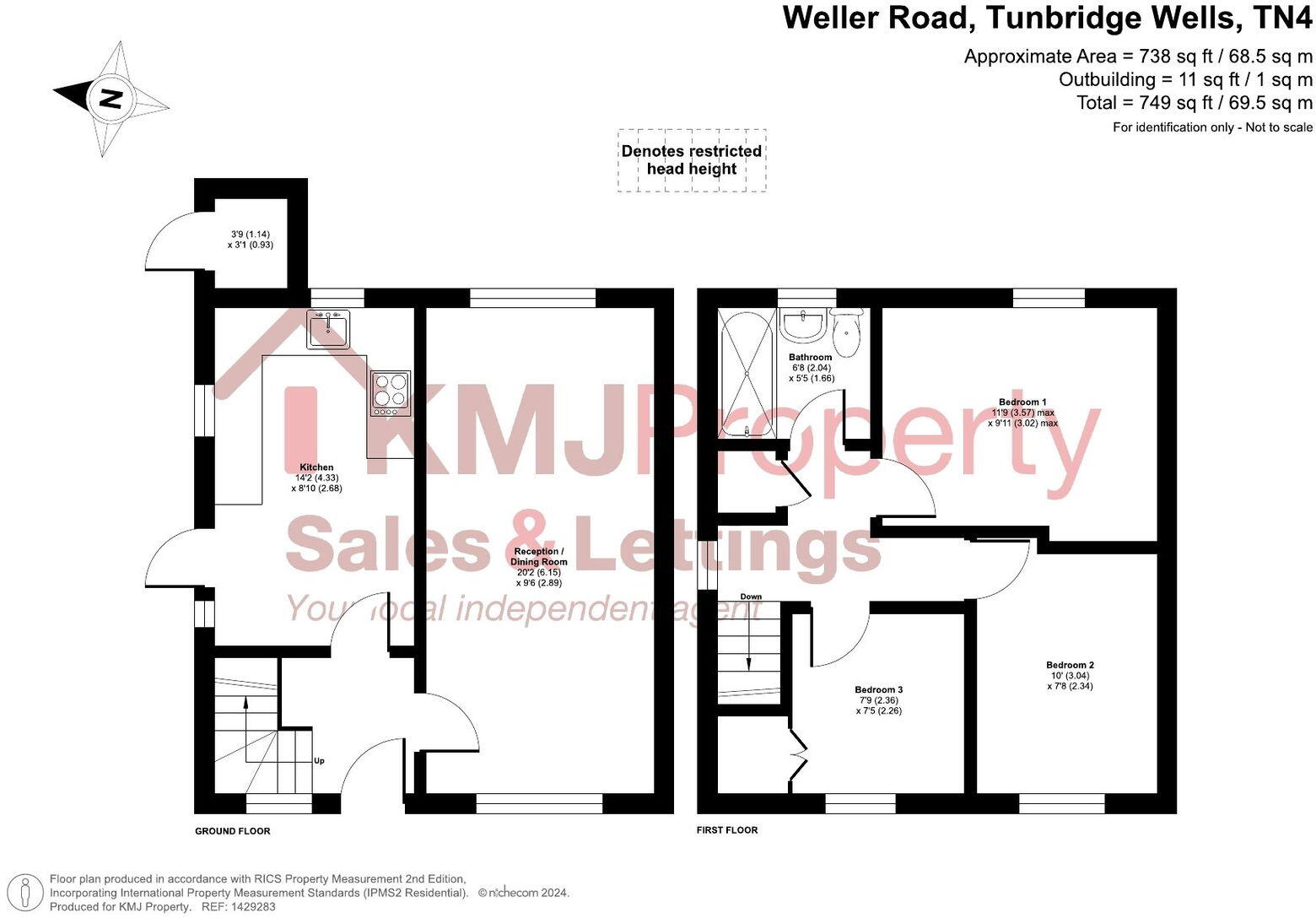 Weller Road, Rusthall Tunbridge Wells floorplan