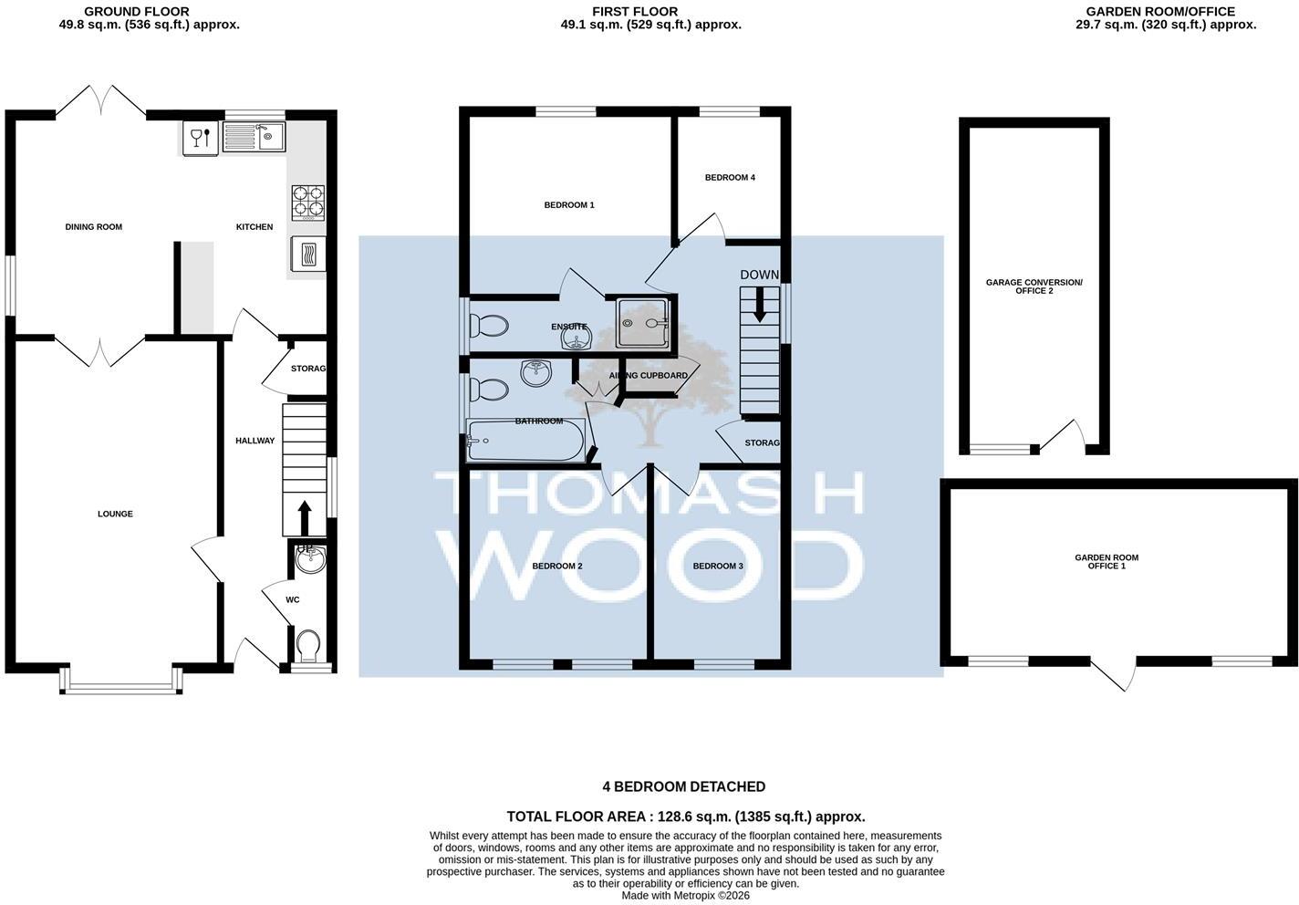 Hanbury Close, Whitchurch, Cardiff floorplan