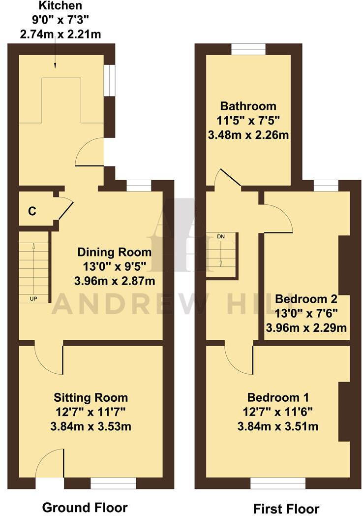 Victoria Terrace, Starbeck, Harrogate floorplan