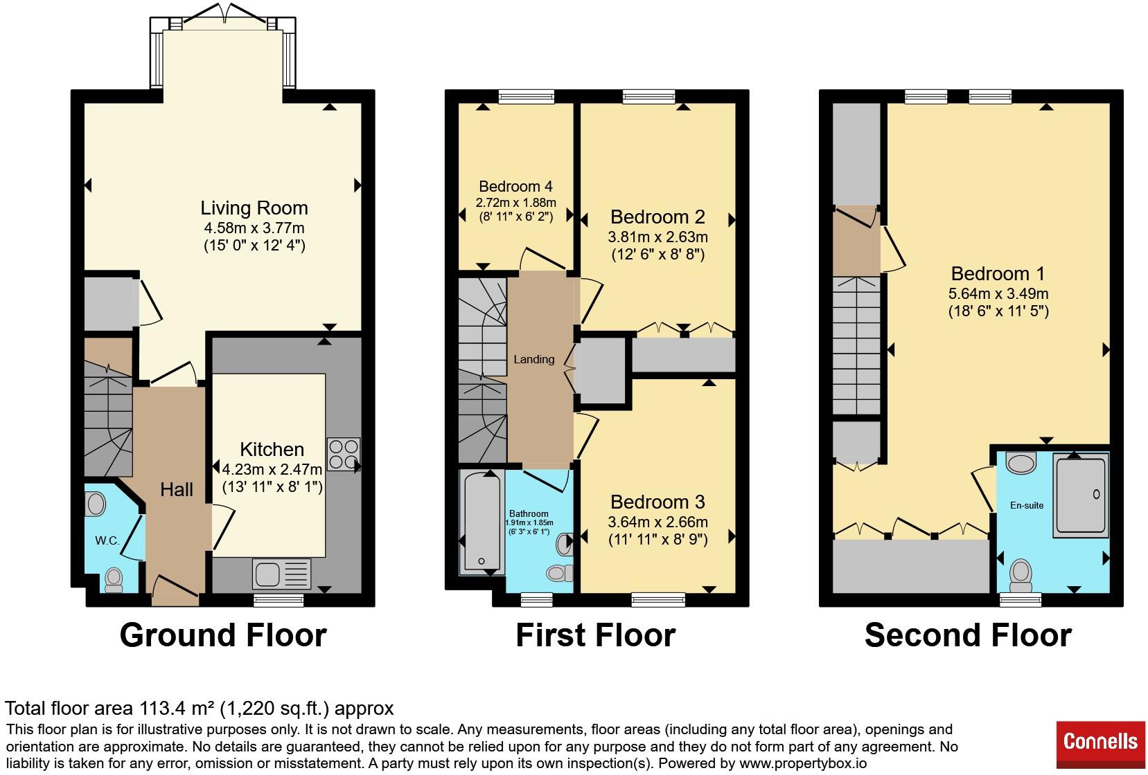 Crocus Road, Emersons Green, Bristol floorplan
