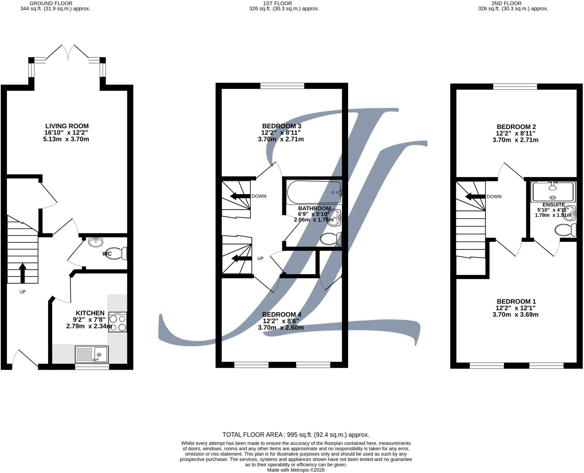Maynard Road, Edgbaston, Birmingham floorplan