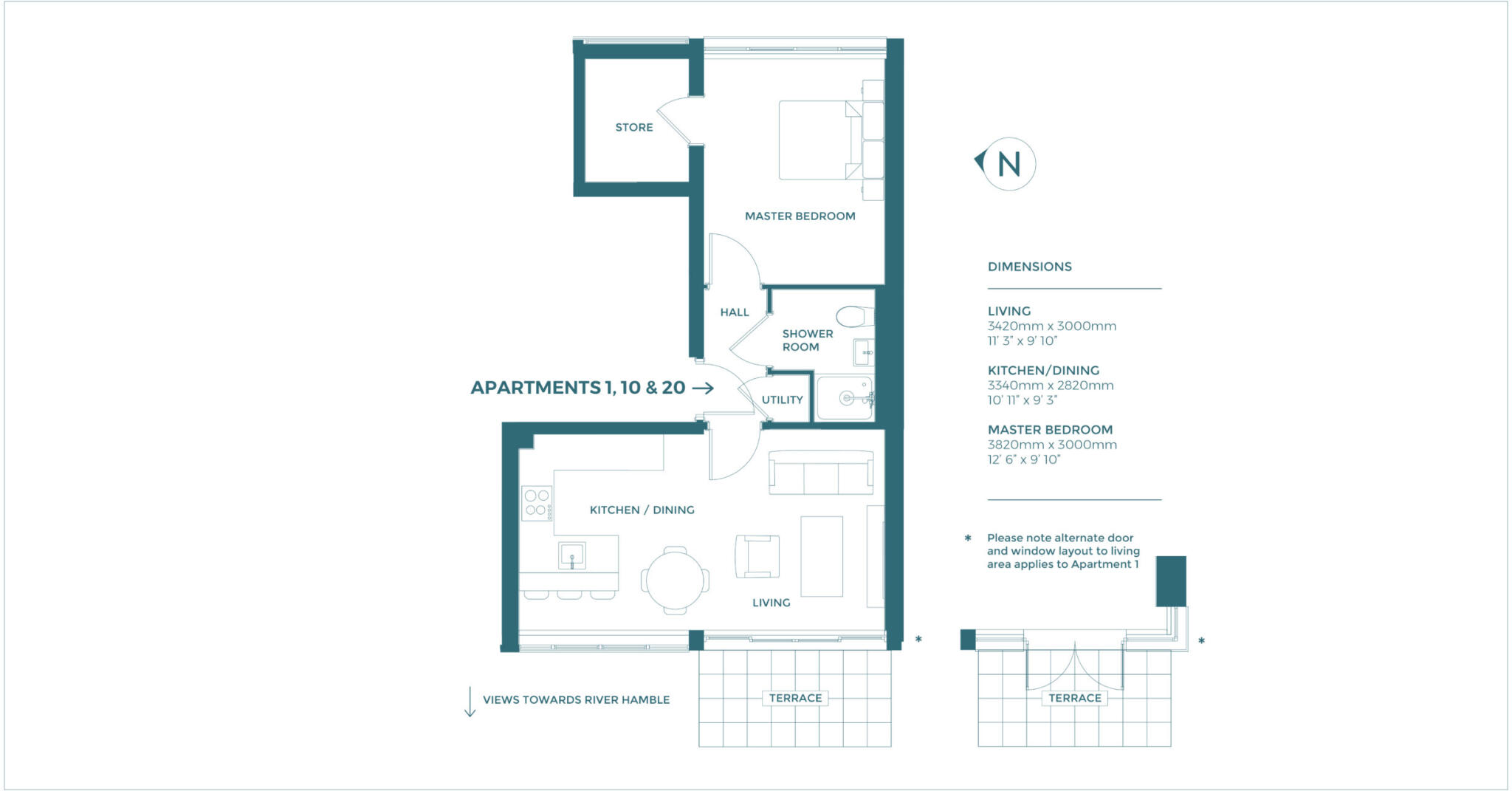 No. 1 Shackleton, Maritime Park, Newtown Road, Warsash, SO31 floorplan