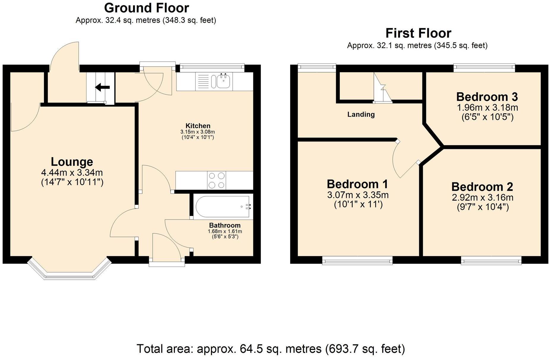 Hollystitches Road, Nuneaton, CV10 floorplan