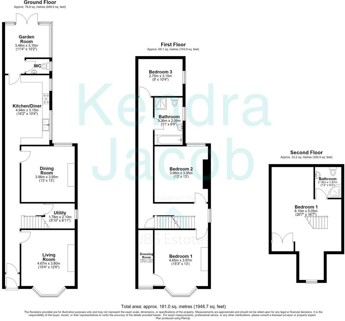Welbeck Street, Worksop floorplan